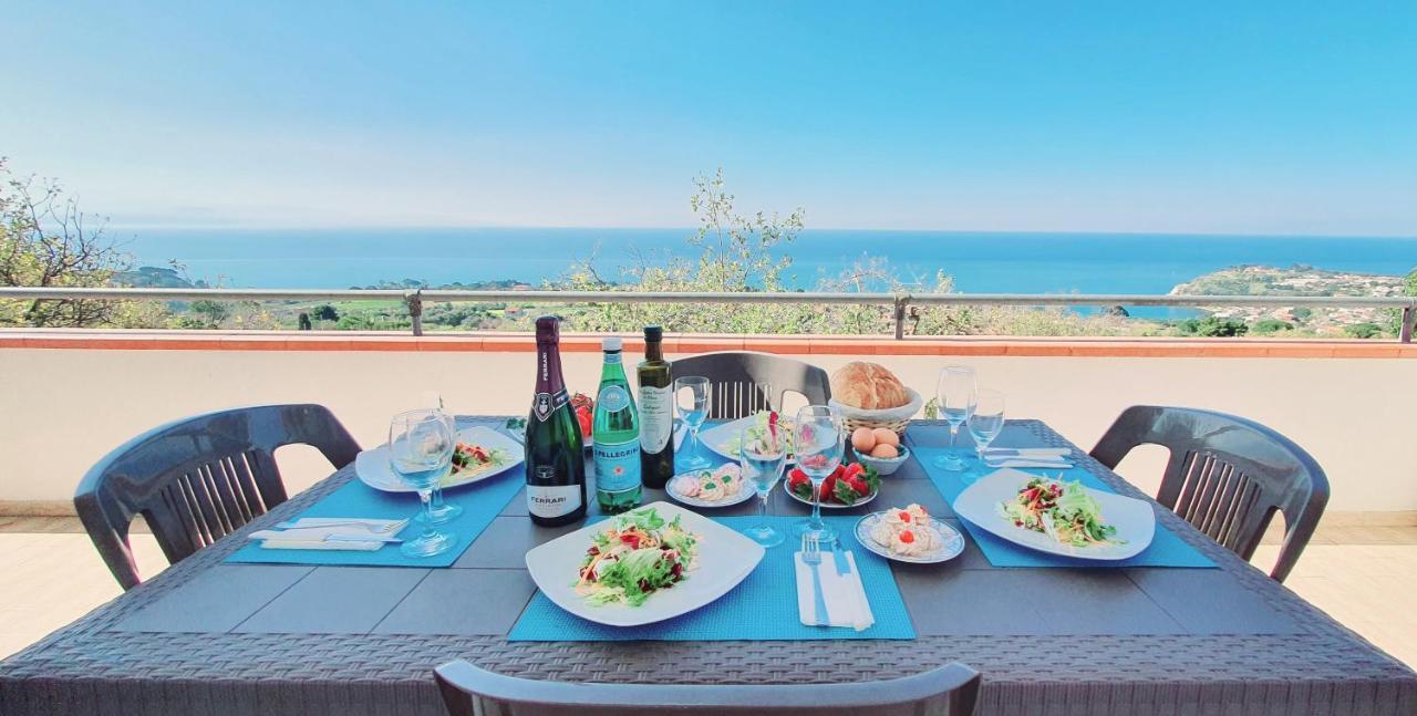 Naturamare Apartments - Piscina Idromassaggio Con Vista Mare Aperta Fino Alle Ore 22-00 Капо-Ватикано Екстер'єр фото