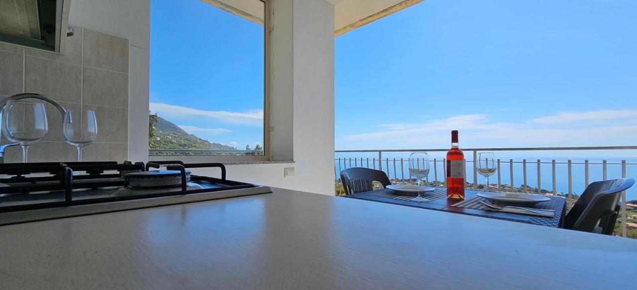 Naturamare Apartments - Piscina Idromassaggio Con Vista Mare Aperta Fino Alle Ore 22-00 Капо-Ватикано Екстер'єр фото